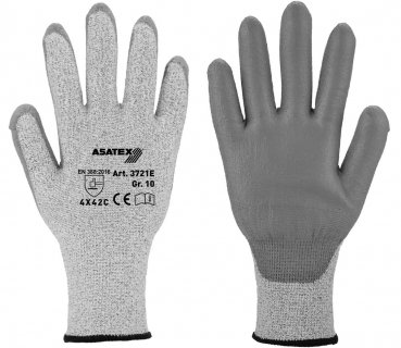 Schnittschutzhandschuh 3721E mit PU-Teilbeschichtung Level C