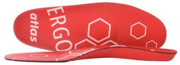 Preview: Atlas Ergo-Med red ESD Komfort Einlegesohle HIGH neues Modell