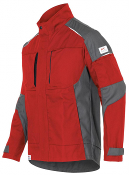 Bundjacke 1250 Kübler ACTIVIQ Cotton+ mittelrot-anthrazit