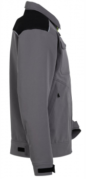 Preview: Bundjacke rECOline Planam zink-schwarz 6704 rechts