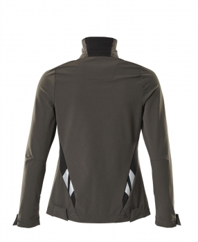 Damen Jacke 18008-511-1809 Mascot ACCELERATE dunkelanthrazit-schwarz hinten