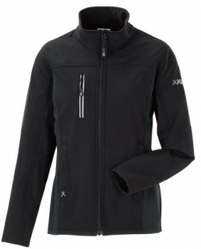 Damen Pure Softshelljacke PLANAM NORIT schwarz vorne
