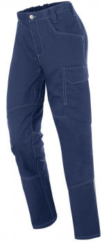 Preview: Damenhose 2545 Kübler ICONIQ PRO dunkelblau/mittelgrau