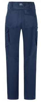 Preview: Damenhose 2560 Kübler Reforce dunkelbalu-eisblau Rückansicht