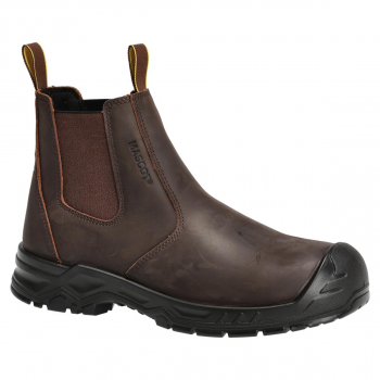 MASCOT® FOOTWEAR ORIGINALS F1000-715 Sicherheitsstiefel dunkelbraun/schwarz