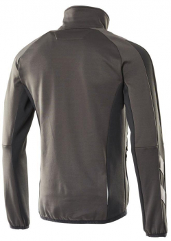 Fleecejacke 18603-316 Mascot UNIQUE dunkelanthrazit-schwarz hinten