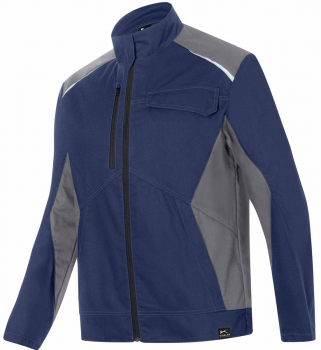 Jacke 1145 Kübler ICONIQ PRO dunkelblau/mittelgrau