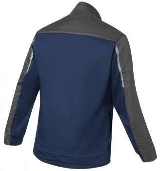 Preview: Jacke 1260 Kübler Reforce dunkelblau-dunkelgrau Rückansicht