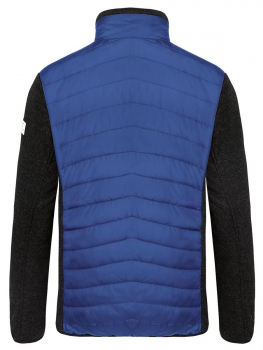 Hybridjacke Kübler 1342 kornblau-dunkelgrau Rücken