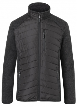 Hybridjacke Kübler 1342 schwarz-dunkelgrau