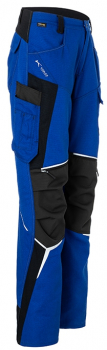 Preview: Hose 2225 Kübler Bodyforce kornblau-schwarz Seitenansicht rechts
