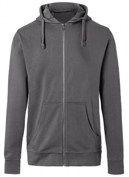 Kübler Shirts 5236 6406 Kapuzen Sweatjacke anthrazit