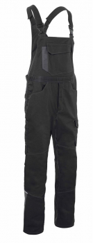 Latzhose 3145 Kübler ICONIQ PRO schwarz/mittelgrau