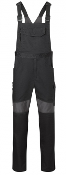 Latzhose 3260 Kübler Reforce schwarz-dunkelgrau