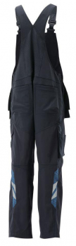 Preview: Latzhose mit Hängetaschen 25069-442 Mascot ACCELERATE schwarzblau hinten