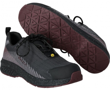 MASCOT® FOOTWEAR CUSTOMIZED F1600-909 Sicherheitsschuhe anthrazit-bordeaux