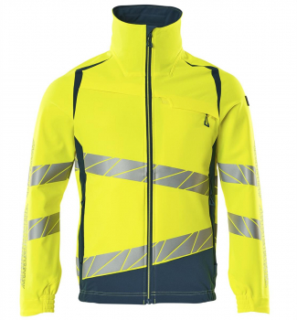 Warnschutz Jacke Mascot Accelerate Safe 19009-511 gelb-dunkelpetroleum