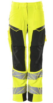 Warnschutz Damenhose Mascot Accelerate Safe 19078-511 gelb-schwarz