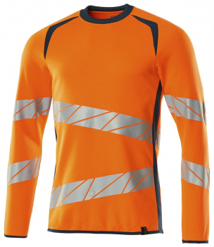 Warnschutz Sweatshirt Mascot Accelerate Safe 19084-781 orange-dunkelpetroleum