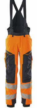 Warnschutz Winterhose Mascot Accelrate Safe orange-schwarzblau