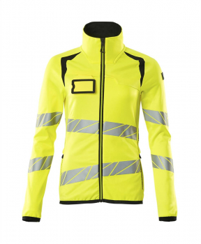 Damen Warnschutz Fleecejacke Mascot Accelerate Safe M19153-315 gelb-schwarz