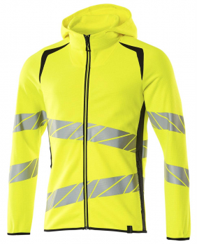 Warnschutz Kapuzensweatshirt Mascot Accelerate Safe 19284-781 gelb-schwarzblau