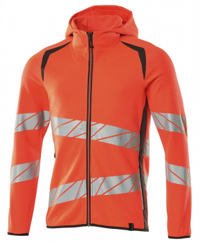 Warnschutz Kapuzensweatshirt Mascot Accelerate Safe 19284-781 rot-dunkelanthrazit