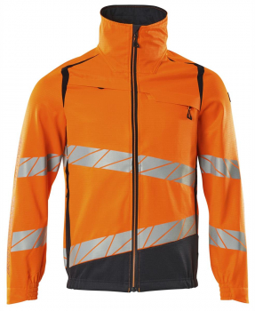 Warnschutzjacke Mascot Accelerate Safe 19509-236 orange-schwarzblau