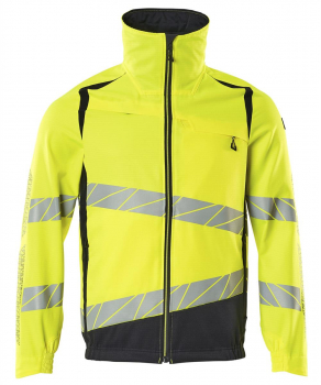 Warnschutzjacke Mascot Accelerate Safe 19509-236 gelb-schwarzblau