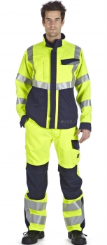 Preview: Jacke BIEL Mascot Multisafe gelb-schwarzblau und Hose Arbon