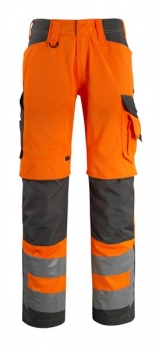 Warnschutz Hose Kendal Mascot Safe Supreme orange-dunkelanthrazit