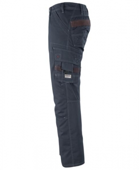 Preview: Mascot Hose Rhodos schwarzblau links