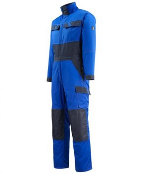 Overall WALLAN 15719-330-11010 Mascot Light kornblau-schwarzblau links