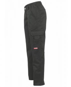 Planam Damen Bundhose EASY Outdoor 3005 schwarz linke Seite