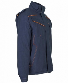 Planam Jacke Neon marine/orange
