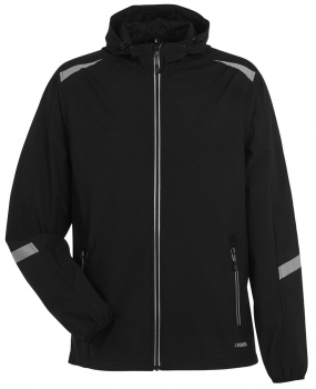 Planam Jacke Strato Outdoor schwarz vorne