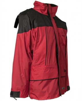 Planam Jacke Twister rot/schwarz