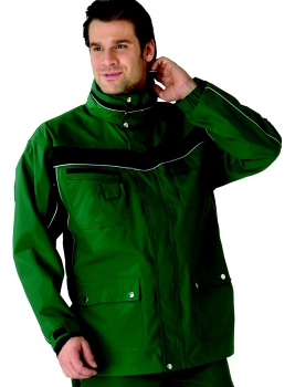 Allwetter-Jacke  Planam Plaline gruen-schwarz