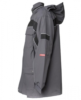 Allwetter-Jacke  Planam Plaline schiefer-schwarz links