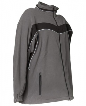 Fleecejacke Planam Plaline schiefer-schwarz