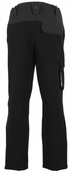 Planam Regenhose MOTO Outdoor schwarz-grau hinten