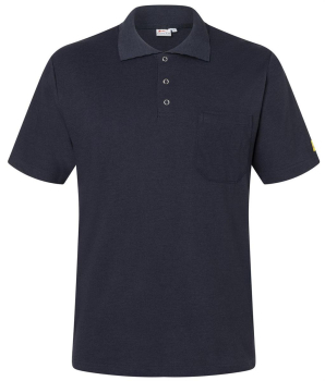 Polo Shirt 5312 Kübler ESD dunkelblau vorne