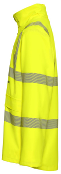 Preview: Regenjacke rECOflexy Planam gelb links