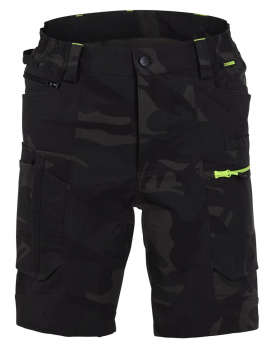 Shorts rECOline Planam camouflage vorne