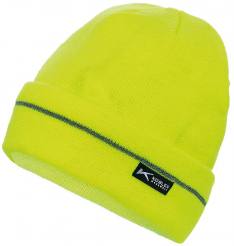 Preview: Strickmütze 8206 Kübler Reforce warngelb
