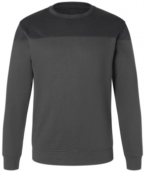 Preview: Sweatshirt 5222 Kübler Reforce dunkelgrau-schwarz