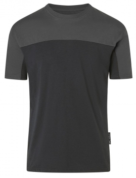 Preview: T-Shirt 5220 Kübler Reforce schwarz-dunkelgrau