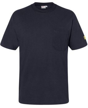T-Shirt 5310 Kübler ESD dunkelblau vorne