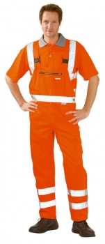 Planam Warnschutz Latzhose