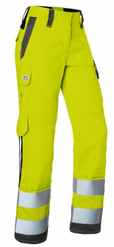 Warnschutz Damenhose arc1 2493 Kübler PROTECTIQ HI VIS warngelb/anthrazit
